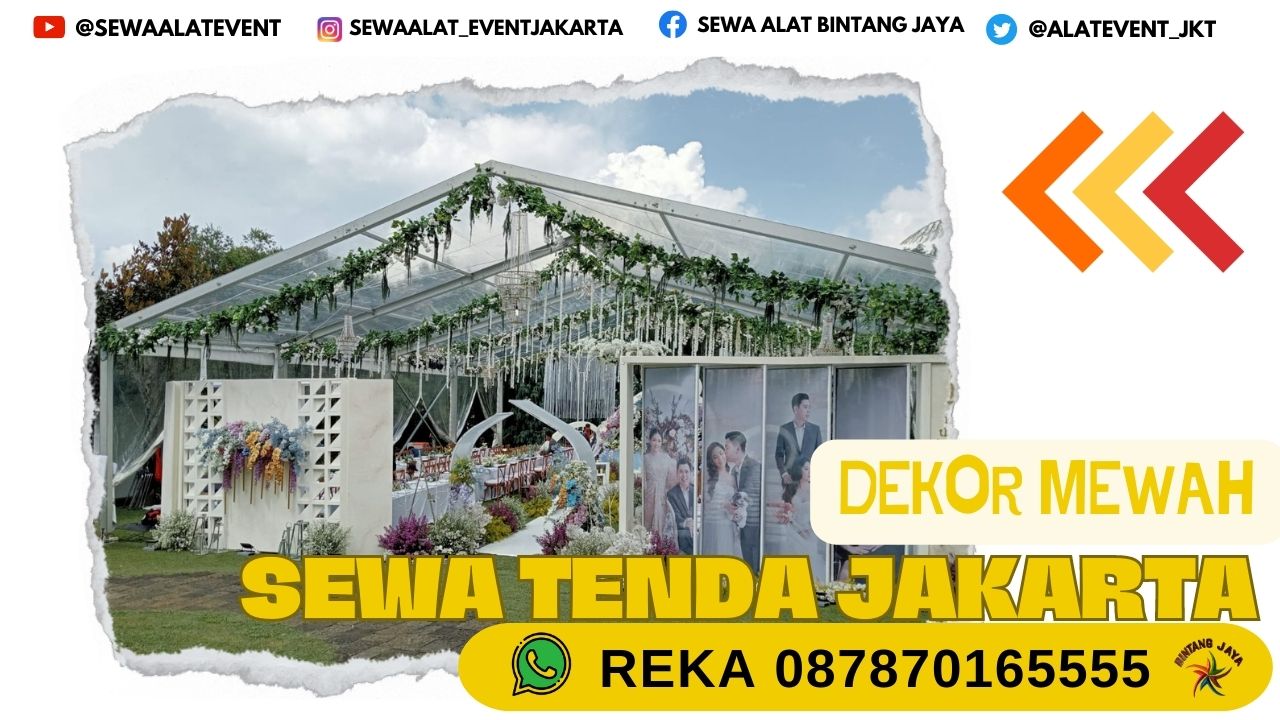 SEWA TENDA GAMBIR JAKARTA PUSAT