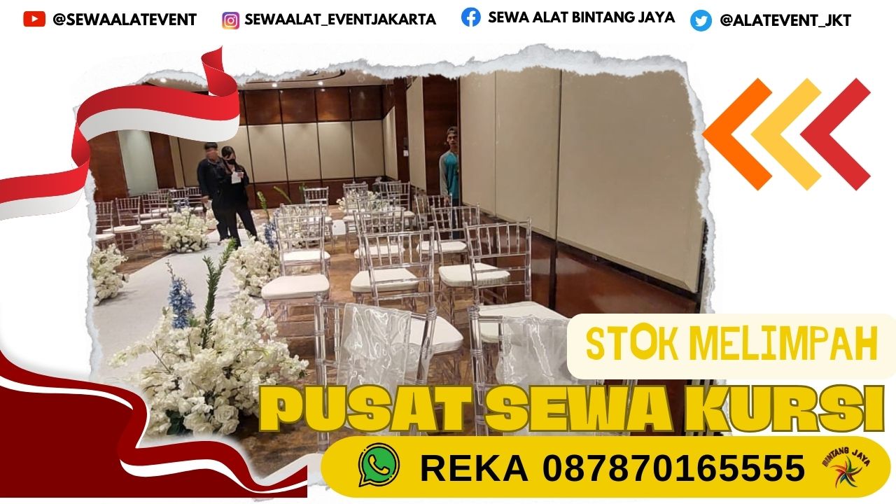 SEWA KURSI KELURAHAN SENEN KECAMATAN SENEN JAKARTA PUSAT