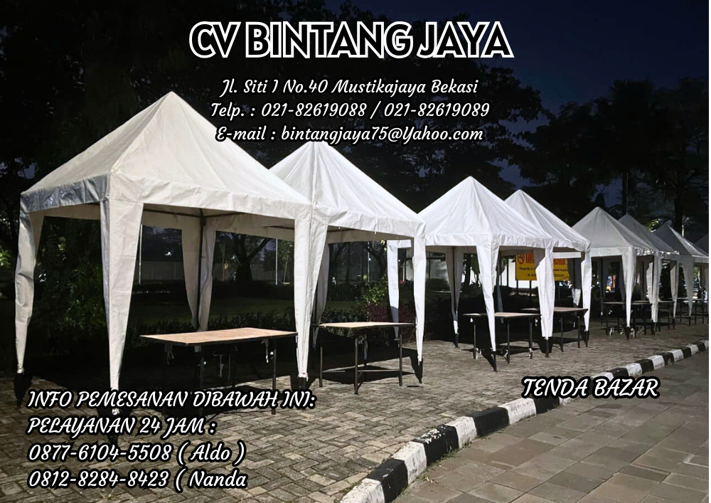 Layanan Sewa Tenda Wedding Event Pengajian Dan Syukuran Jakarta