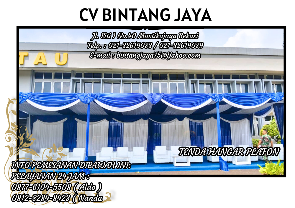 Layanan Sewa Tenda Wedding Event Pengajian Dan Syukuran Jakarta