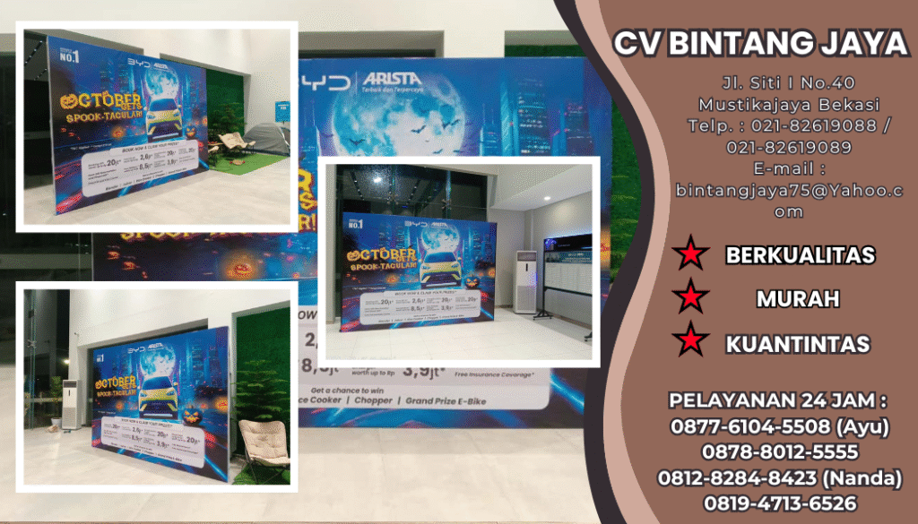 PUSAT SEWA BACKDROP TERDEKAT PLUIT JAKARTA UTARA