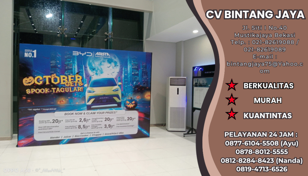 PUSAT SEWA BACKDROP TERDEKAT PLUIT JAKARTA UTARA