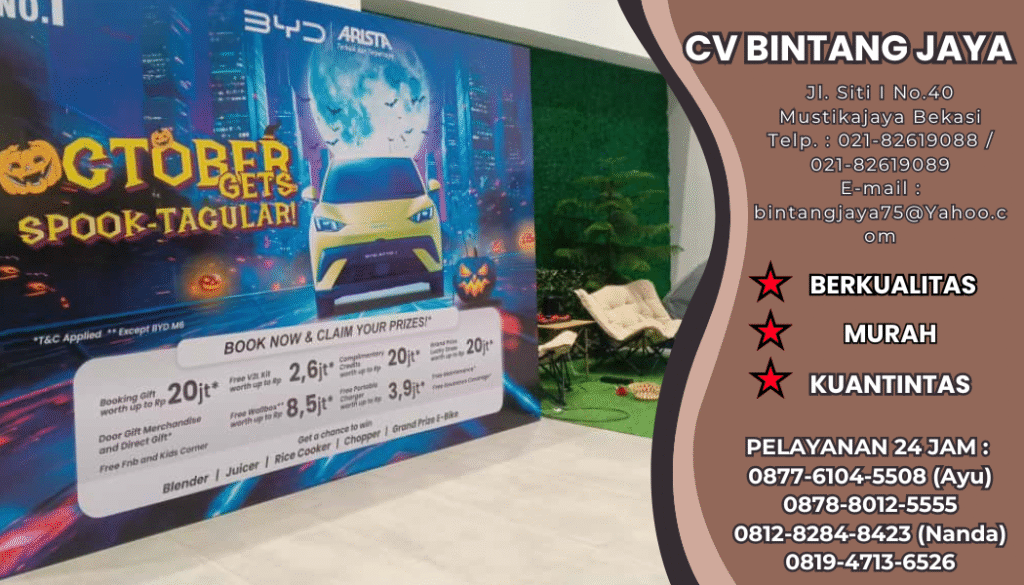 PUSAT SEWA BACKDROP TERDEKAT PLUIT JAKARTA UTARA