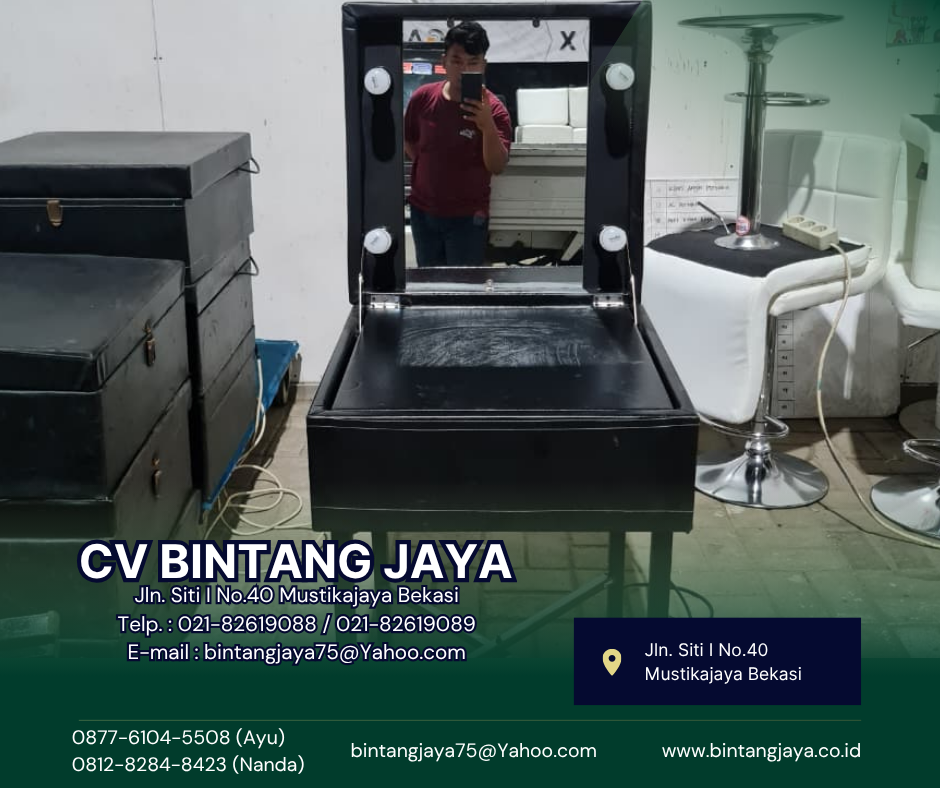 PUSAT SEWA MEJA RIAS HITAM ELEGANT DI BSD TANGGERANG