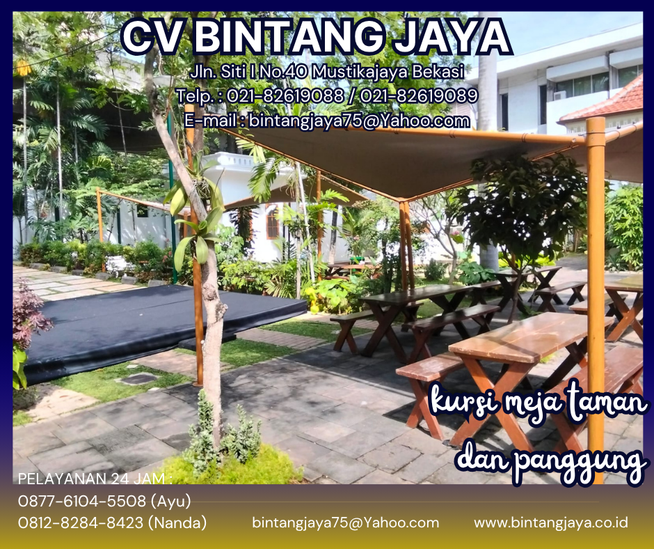 RENTAL PANGGUNG SET KURSI MEJA TAMAN CIKINI JAKARTA