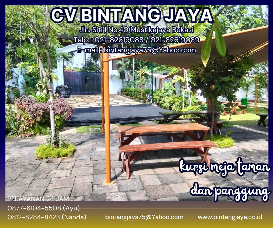 RENTAL PANGGUNG SET KURSI MEJA TAMAN CIKINI JAKARTA