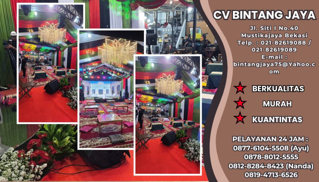 SEWA MEJA LESEHAN KOTAK COVER UNIK KARAWANG